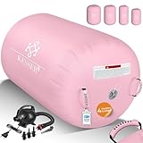 KESSER® Aufblasbare Airtrack | inkl. Tragetasche & elektr. Luftpumpe | Barrel...