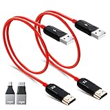 HDMI Wireless Transmitter und Receiver, 1080P HDMI Funkübertragung für Streaming...