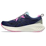 ASICS Damen Gel-Cumulus 25 Traillaufschuhe, Naturbaden/Limettengrün, 12