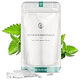 LoWell® 500g Mentholkristalle aus 100% reiner Minze - Ideal als Sauna Aufgussmittel für...