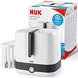NUK Vario Express Flaschensterilisator | sterilisiert bis zu 6 Babyflaschen plus Zubehör...
