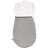 Träumeland S1000101 Puck-Schlafsack 'Air' grau meliert, von 0-3 Monate,...