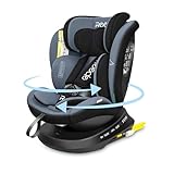 Reecle 360° Drehbar i-Size Kindersitz mit ISOFIX 40-150 cm (0-36 kg) Reboarder, ab Geburt...