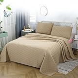 AAYXIN Tagesdecke 240x260 Bettiberwurf Gesteppte Decke fur Doppelbett 100%...