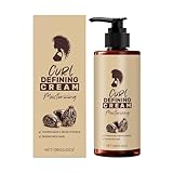 Creme für lockiges Haar, Lotion, 100 ml für gewelltes Haar, feuchtigkeitsspendende...