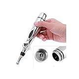 TKMARS Akupressurstift Elektrischer Akupunkturstift mit Drei MassageköPfen...