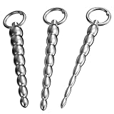 BDSMYEE Harnröhre Dilatoren Set mit 3 stk,Penis Plug,Mehrere Größen Prostata Massage SM...
