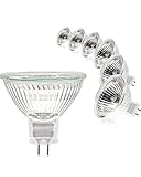 Simusi MR16 Halogen Leuchtmittel 12V 20W, GU5.3 Deckenglühbirnen 2 Pin Dimmbar, Spot...
