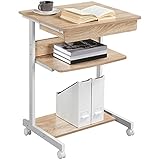 Yaheetech Schreibtisch Computertisch Büromöbel PC Tisch Bürotisch...