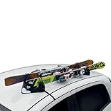 Menabo Skiträger Magnetischer Snowboard Dachträger Universal Abschließbar 2...