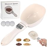 Audasi Digitaler Messlöffel 800g/0.1g Messlöffel Elektronisch mit LCD Display...
