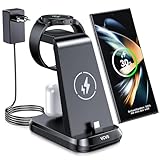 VCVS 30W USB C Superschnell Ladestation kompatibel mit Samsung Watch und Handy, 3 in 1...