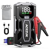 ACEZUK 5000A Starthilfe Powerbank 12V (Bis Zu 7,0L Benzin Oder 5,5L Diesel) Auto...