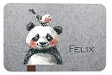 wolga-kreativ personalisiertes Tischset Filz Platzdeckchen Platzset für Kinder und...