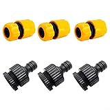 Universal-Wasserhahn-Adapter，Hahnverbinder Anschluss für Wasserhähne,...