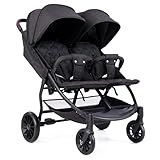 DREAMADE Geschwisterwagen, Doppelkinderwagen für 2 Kinder, Zwillingswagen Faltbar, Buggy...