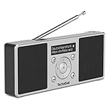 TechniSat DIGITRADIO 1 S - Tragbares Stereo DAB Radio mit Akku (DAB+, UKW, FM,...