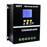 ROYJJ Automatische Solar-Laderegler 200 A MPPT hohe Effizienz für Camping im Freien mit...