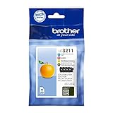 Brother LC-3211VAL 200 Seiten, schwarz, cyan, magenta, gelb, Tintenpatrone –...