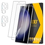 JEHOO für Samsung Galaxy S23 Ultra Schutzfolie, [2+2 Stück] Weiche TPU Schutzfolie...
