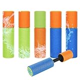 6 Stück Wasserpistole,Schaumstoff,Wasserspritze Kinder,Wasserpistole...