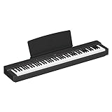 Yamaha P-225 Digital Piano, Schwarz – Leichtes und tragbares Digital Piano mit...