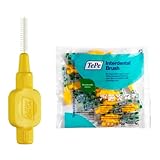 TePe Interdentalbürste Gelb (ISO-Größe 4: 0,7 mm) / 1 x 20 Stück / Für eine...