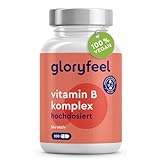 Vitamin B Komplex hochdosiert - 200 vegane Kapseln (7 Monate) - 10-fach...