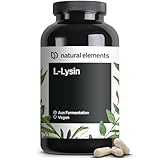L-Lysin – 365 Kapseln – 800mg pures L Lysin aus 1000mg L-Lysin HCl/Tag – Aus...