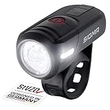 Sigma Aura 45 | LED Fahrradlicht 45 Lux | StVZO zugelassenes, akkubetriebenes...
