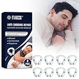 8PCS Schnarchstopper, Anti Schnarch Nasenclip, Magnetischer Anti Schnarch...