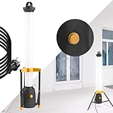 Northpoint LED Turm Baustrahler Arbeitsstrahler 360° 50W 110cm hoch 5000K...