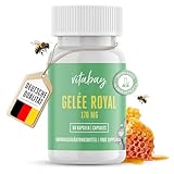 Vitabay Gelée Royal 170mg • 60 Kapseln • von Imkern als Weiselfuttersaft oder...