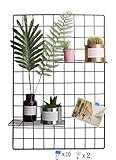 Eisen Gitter der Foto Wand einfache Dekoration Plaid kreative Memo an der Wand...