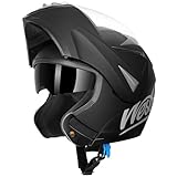 Westt Klapphelm Motorradhelm ECE-R 22.06 Zertifiziert Integralhelm für Damen und Herren...