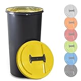 KUEFA BSC 60L Mülleimer, Müllsackständer, Gelber Sack Ständer inkl. Klemm-Ring für...