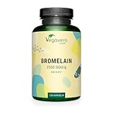 Bromelain hochdosiert | bis zu 1300 mg am Tag | (3250 F.I.P - 1625 Gdu) pro...