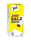 Ja! Fluorid-Jod-Salz Jedes Produkt 500 Gramm 1 Stück Jodsalz mit Fluorid
