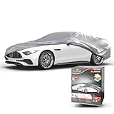 WALSER Abdeckplane Auto All Weather Basic, Abdeckplane wasserdicht, 100% wetterfeste Auto...