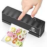 EVARY Mini Folienschweißgerät,Wiederaufladbar Tragbare Siegelmaschine,5...