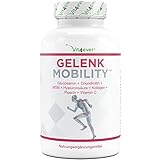 Gelenk Mobility - 180 hochdosierte Tabletten mit Glucosamine + Chondrotin + MSM +...
