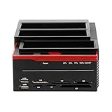 Bruce & Shark, 3 IDE SATA 2.5' 3.5', HDD, Festplatte, Clone Docking Station, Kartenleser...