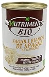 IL NUTRIMENTO Weiße Riesenbohnen - ohne Salz, 12er Pack (12 x 400 g), [Nettogewicht 400...