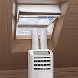HOOMEE Fensterabdichtung für mobile Klimageräte Dachfenster, Hot Air Stop zum Anbringen...