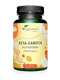 Beta Carotin Kapseln | 100% natürlich aus Karotten Extrakt | Bräunungskapseln...