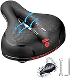 Fahrradsattel Damen Bequem Weich, Bikesattel - Premium Universal Sattel, Cloud Comfort Pro...
