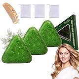 Nature Triangle Shampoo Bar, Nature Seven Green Soap Shampoo, Usman Grass Shampoos Bar,...