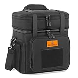 Taktische Lunchtasche, doppellagige isolierte Kühltasche für Herren Erwachsene...
