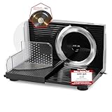 Emerio Allesschneider 'Made in EU', Edelstahl Messereinheit in Deutschland...