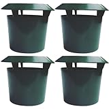 Gcroet Schneckenfalle, 4 Stück, Kunststoff-Schneckenfänger, umweltfreundlich zum Fangen...